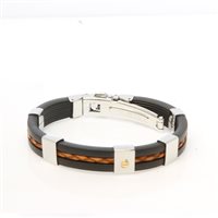 Bracciale Orogildo Gioielli Uomo in Gomma 3XXB32 - 3XXB32